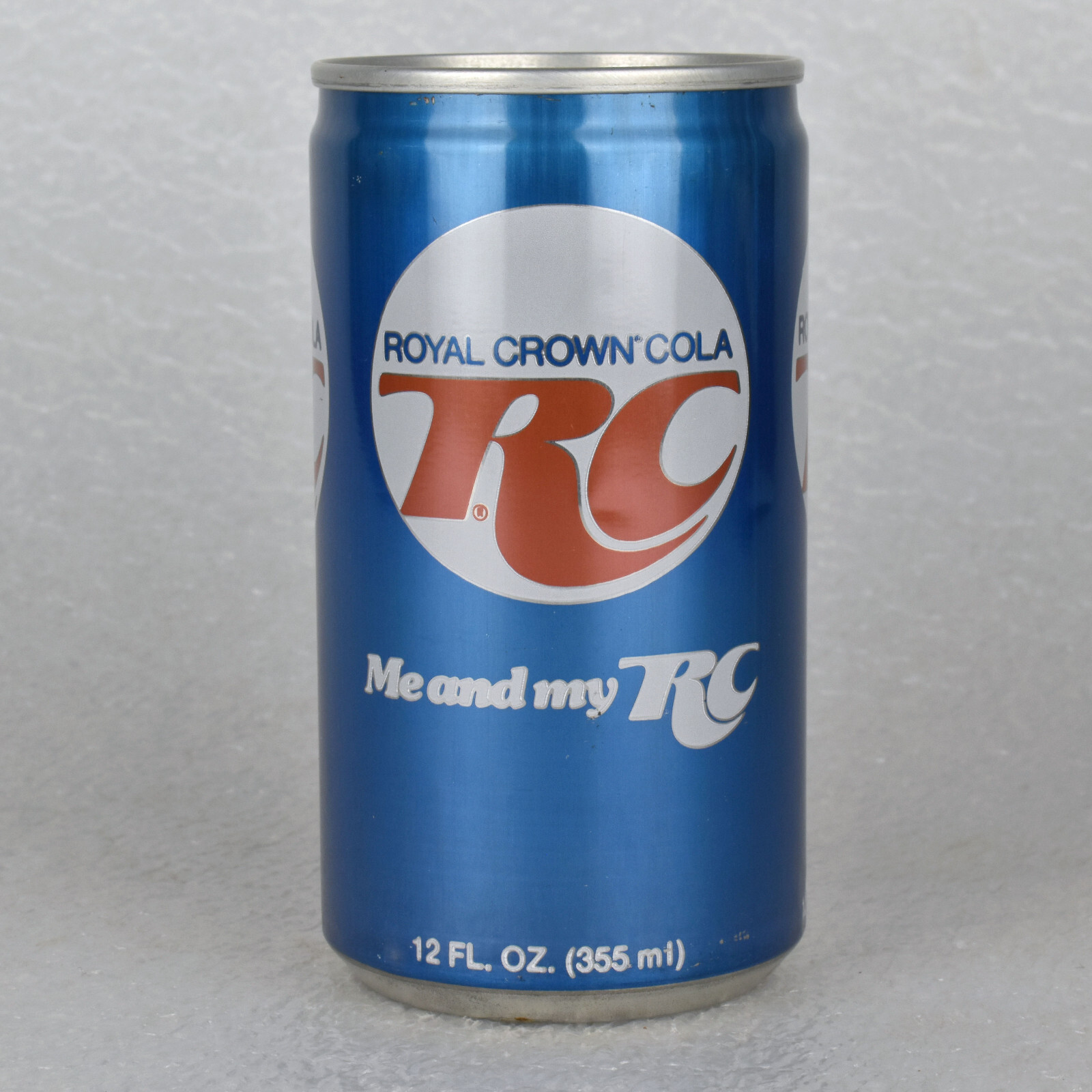 VTG 1980s Royal Crown RC Cola Soda Pop Can 12oz (355ml) Steel Cleveland OH