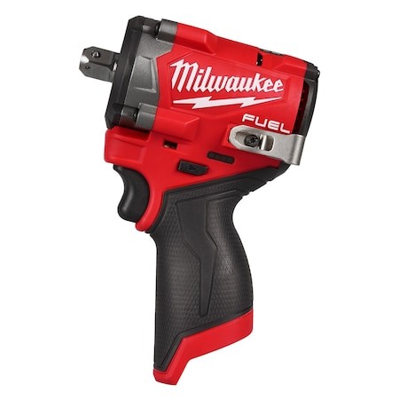 Milwaukee Tool 2563P-20 M12 Fuel Stubby 1/2" Impact Wrench W/ Pin Detent