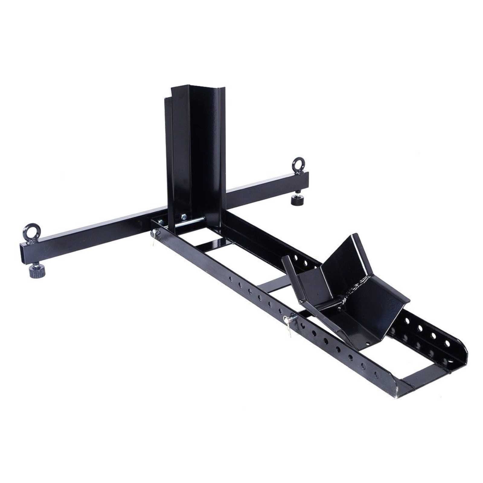 Adjustable Motorcycle Wheel Chock Upright Stand Wheel Tire Chock 15"-22"