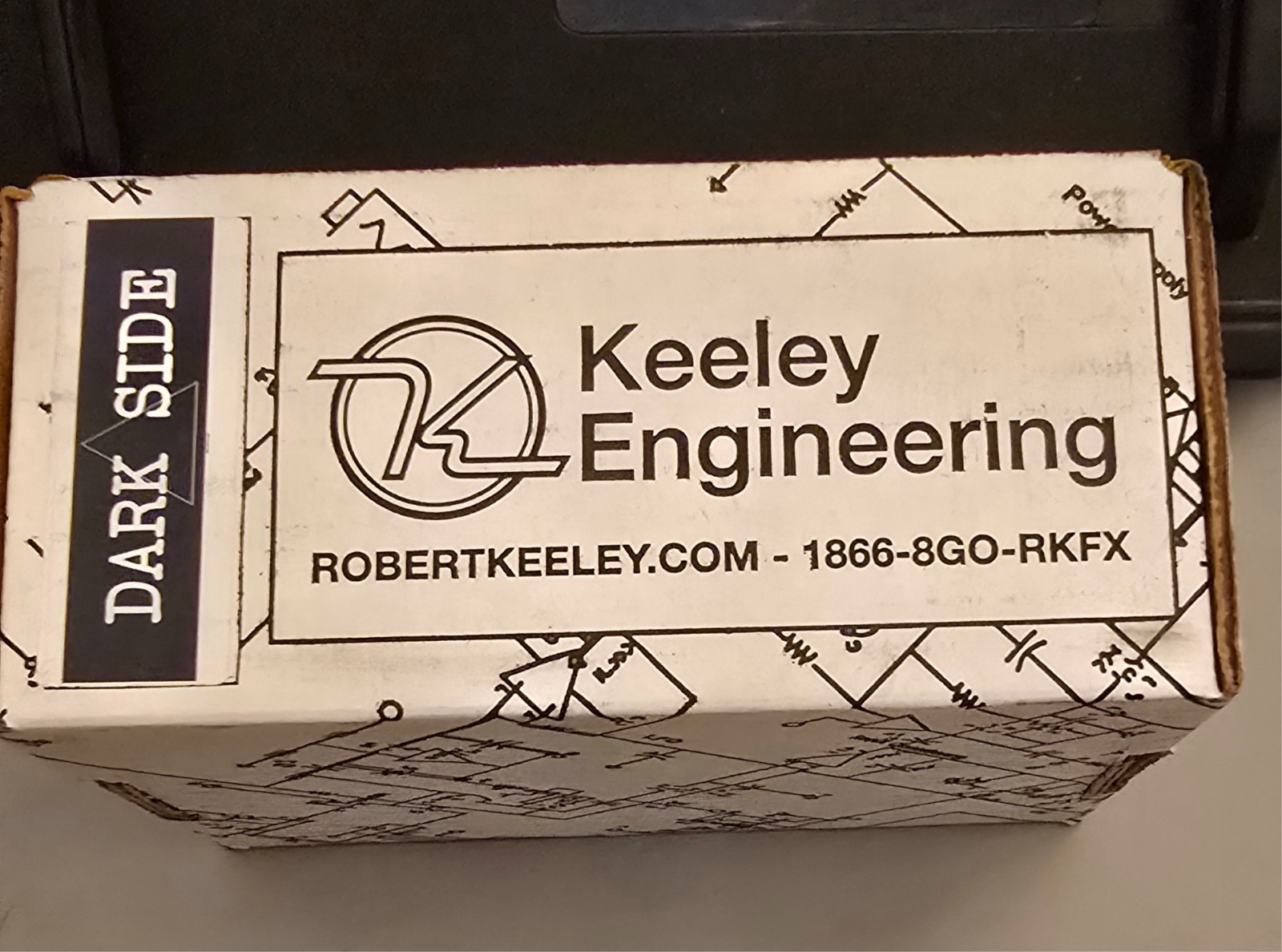 Keeley Dark Side Multi-Effects Pedal Original Box, Bag