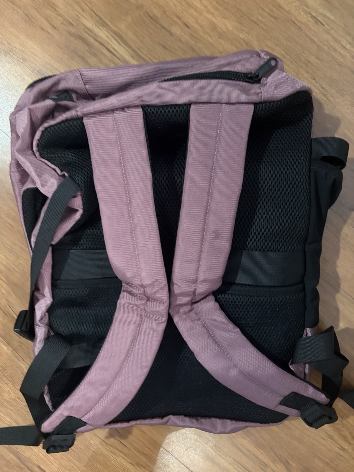 ECOHUB Purple Travel Backpack Recycled Bottles NWT