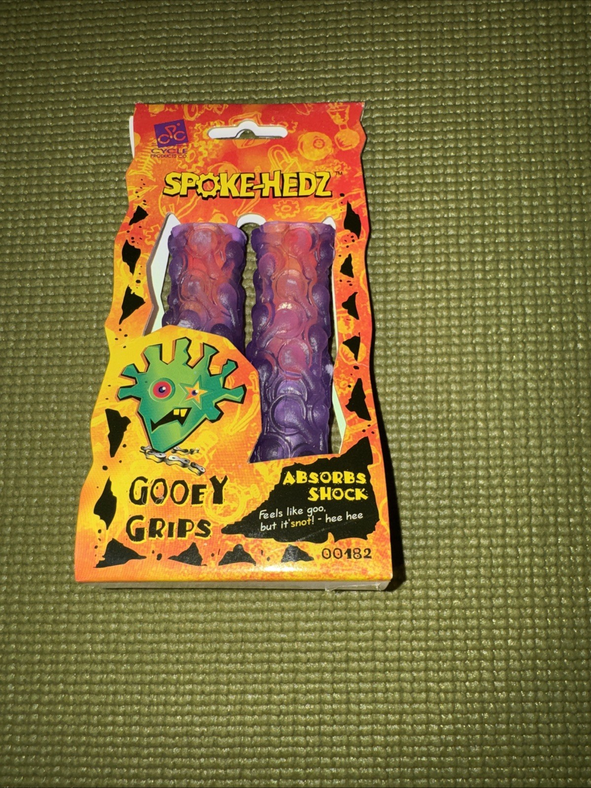 Spoke-hedz Gooey Grips Absorbs Shock  Bike Grips Vintage