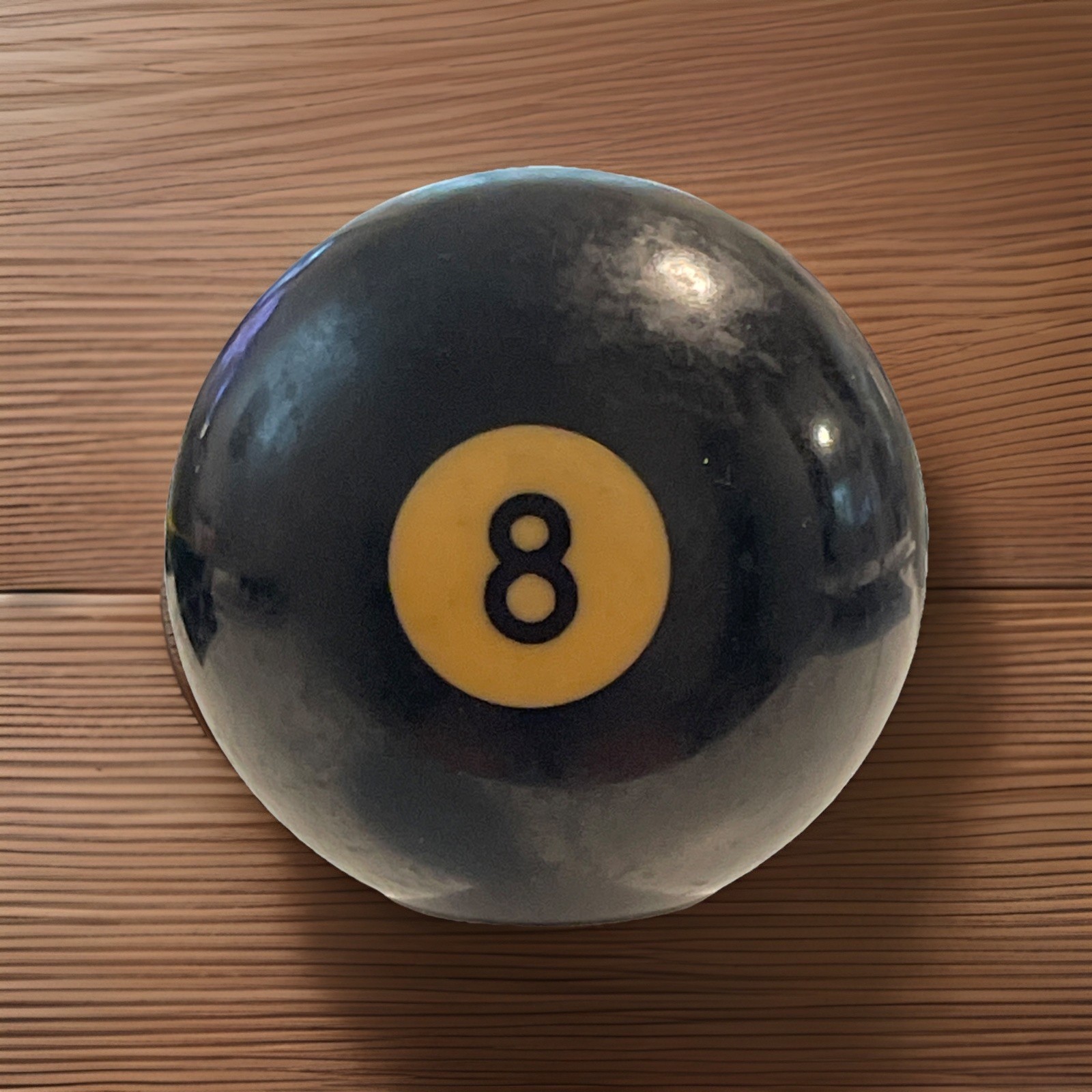 Vintage EIGHT 8 BALL 2 1/4" Billiard Pool Ball
