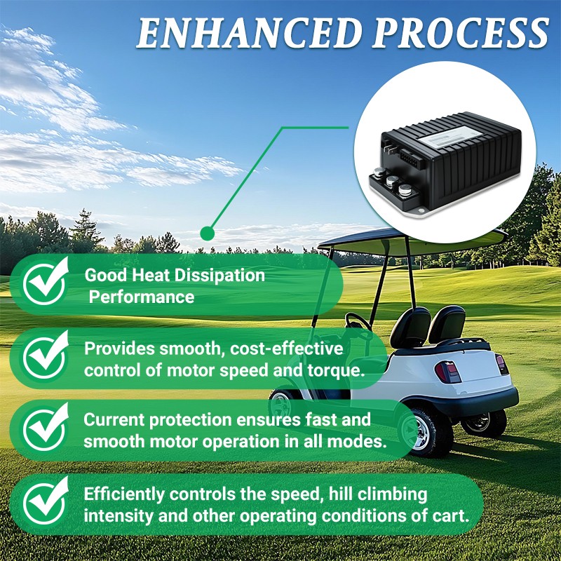 48V 275A DC Motor Controller 1266A-5201 For EZGO Club Car Golf Cart 1266A-5201