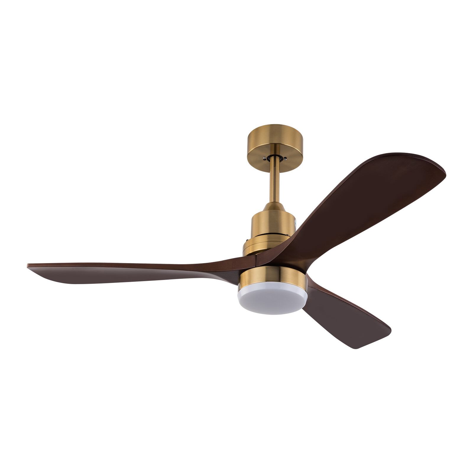 48 Inch 3 Colors LED Ceiling Fan Light w/ Remote Control Fan Light Timer 40W