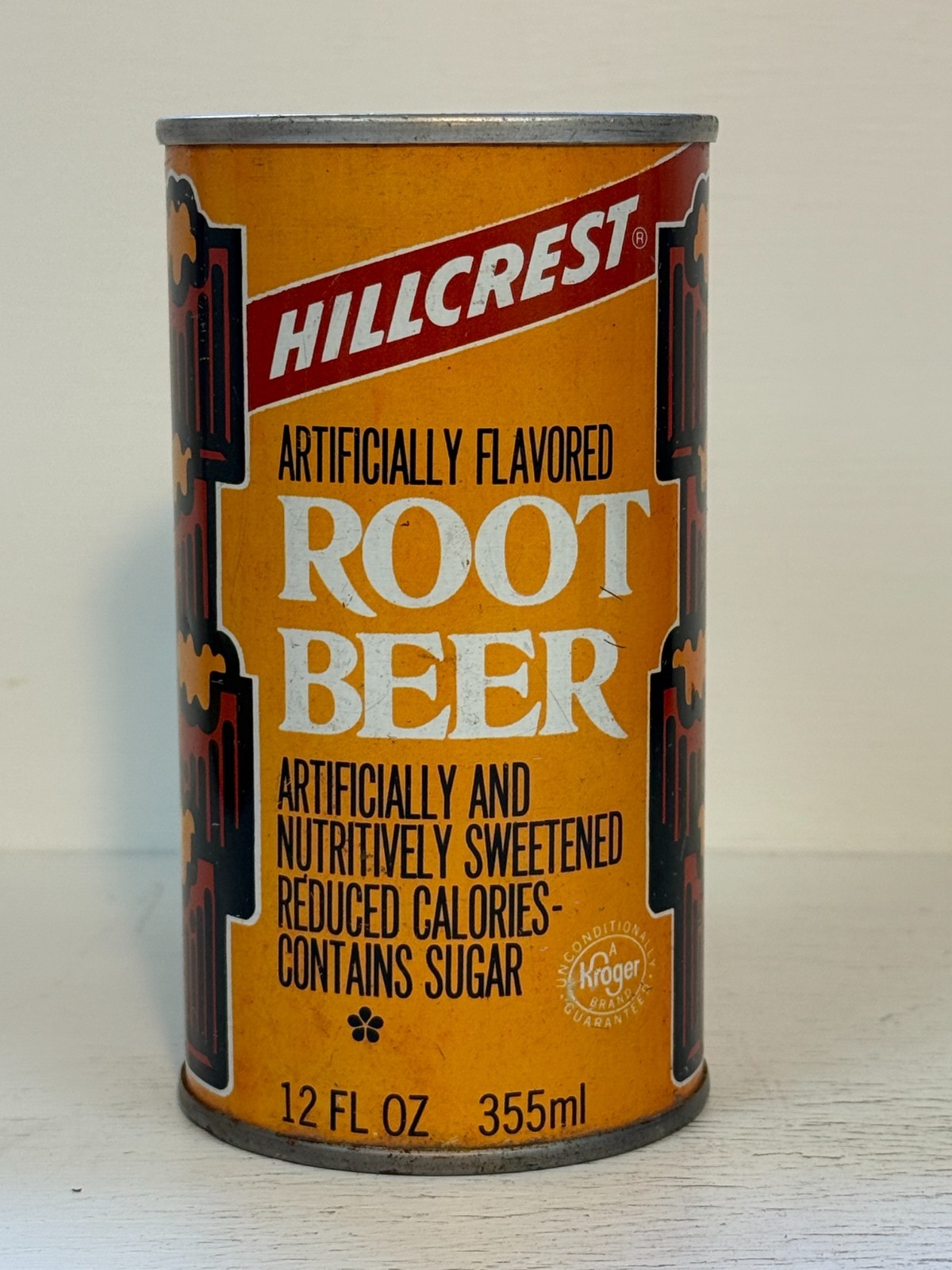 Hillcrest Root Beer Soda Can