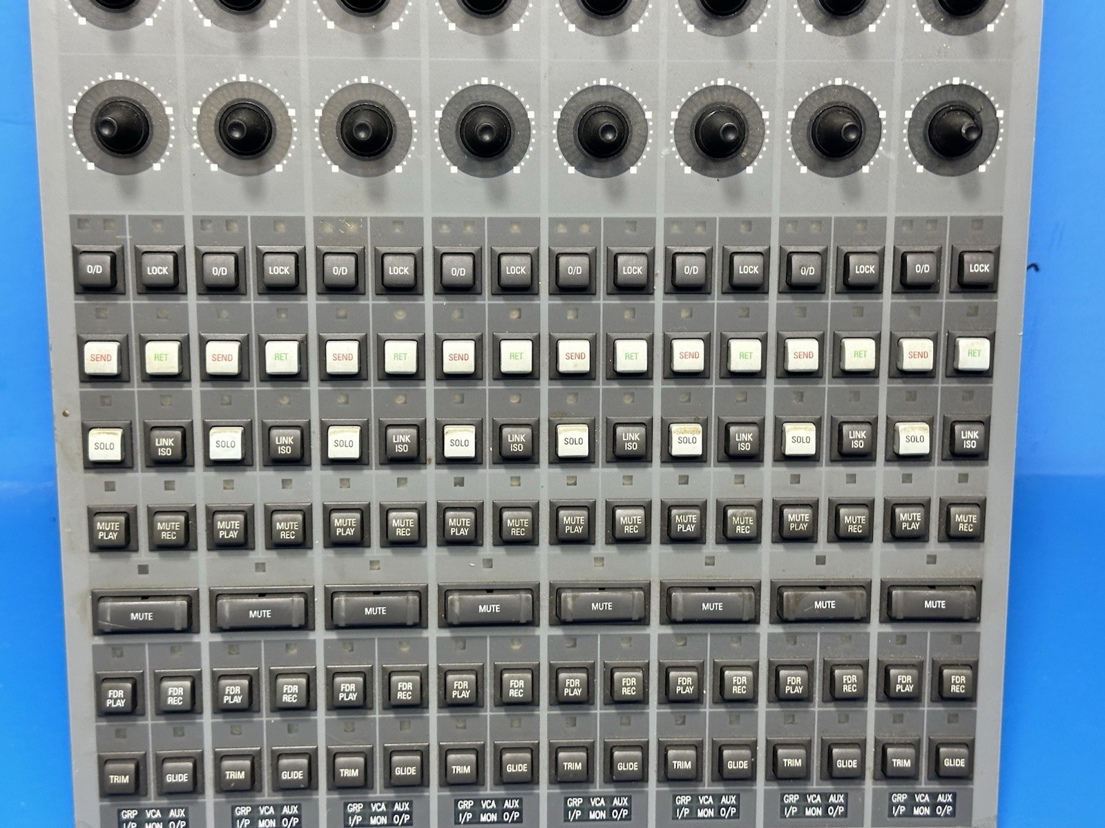 NEVE CONSOLE MIXING BOARD CONTROL PANEL PART FROM 1991