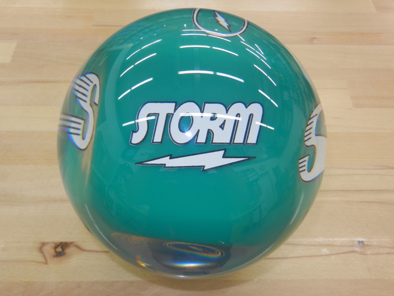 NIB 14# Storm Clear Teal - 14.2/.5-1.5" Pin/1.50oz TW
