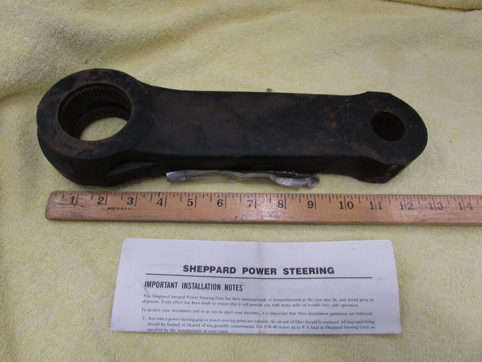 Sheppard Power Steering Pitman Arm 34099,  2032818,  2032816,  2569003, Ysh