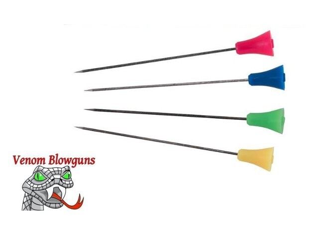 50 .40 CaliberVenom Blowguns Target Darts with Heavy Duty Cones