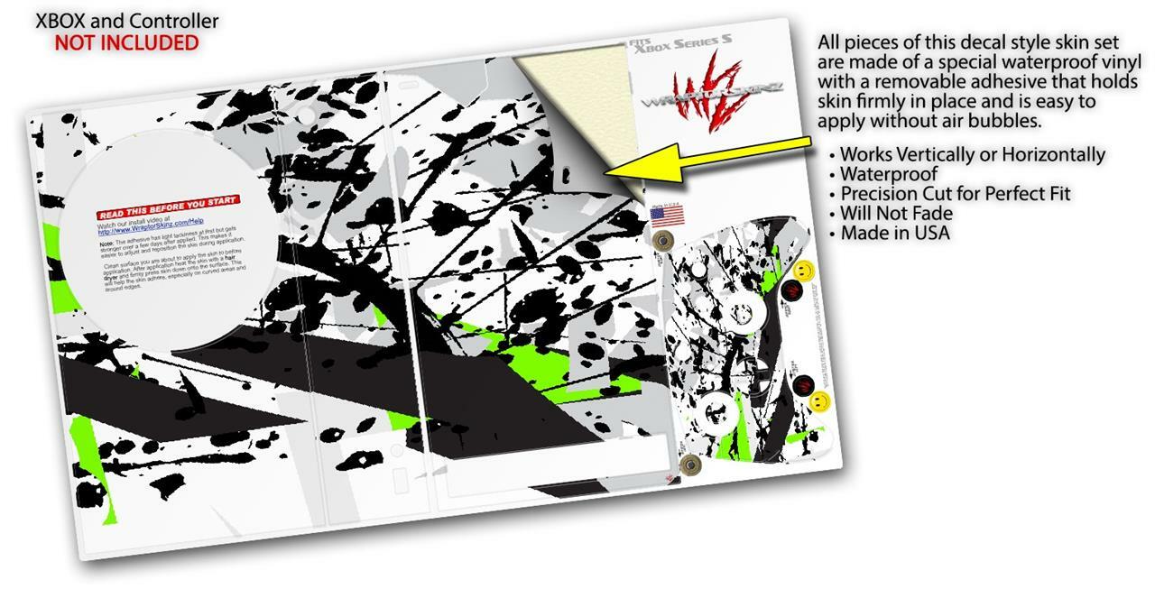 Skins XBOX Series S Console Controller Baja 0018 Lime Green