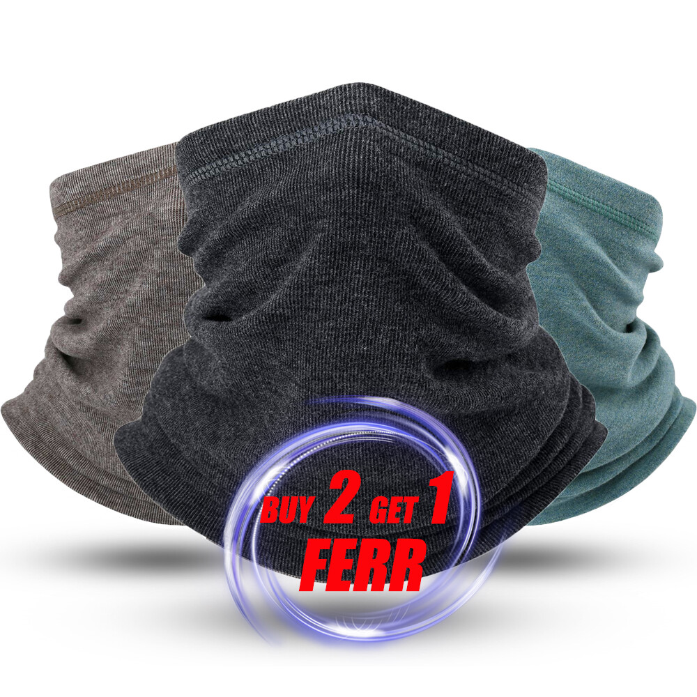 Winter Neck Gaiter Warmer Fleece Face Mask Scarf for Cold Weather Skiing Cycling