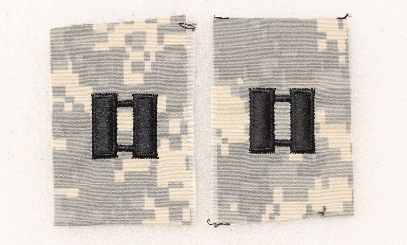 Cloth Military Rank 076: Army Captain - c.2004 on UCP
