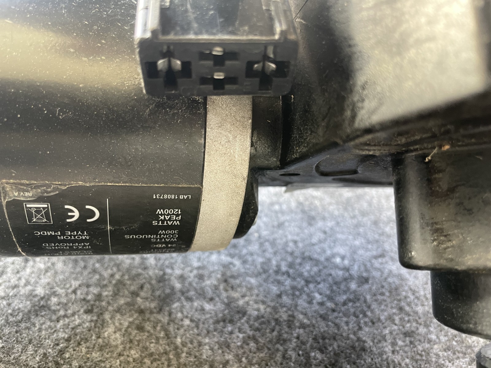 electric wheelchair 24volt motor for QUANTUM 4fRONT LEFT R RIGHT