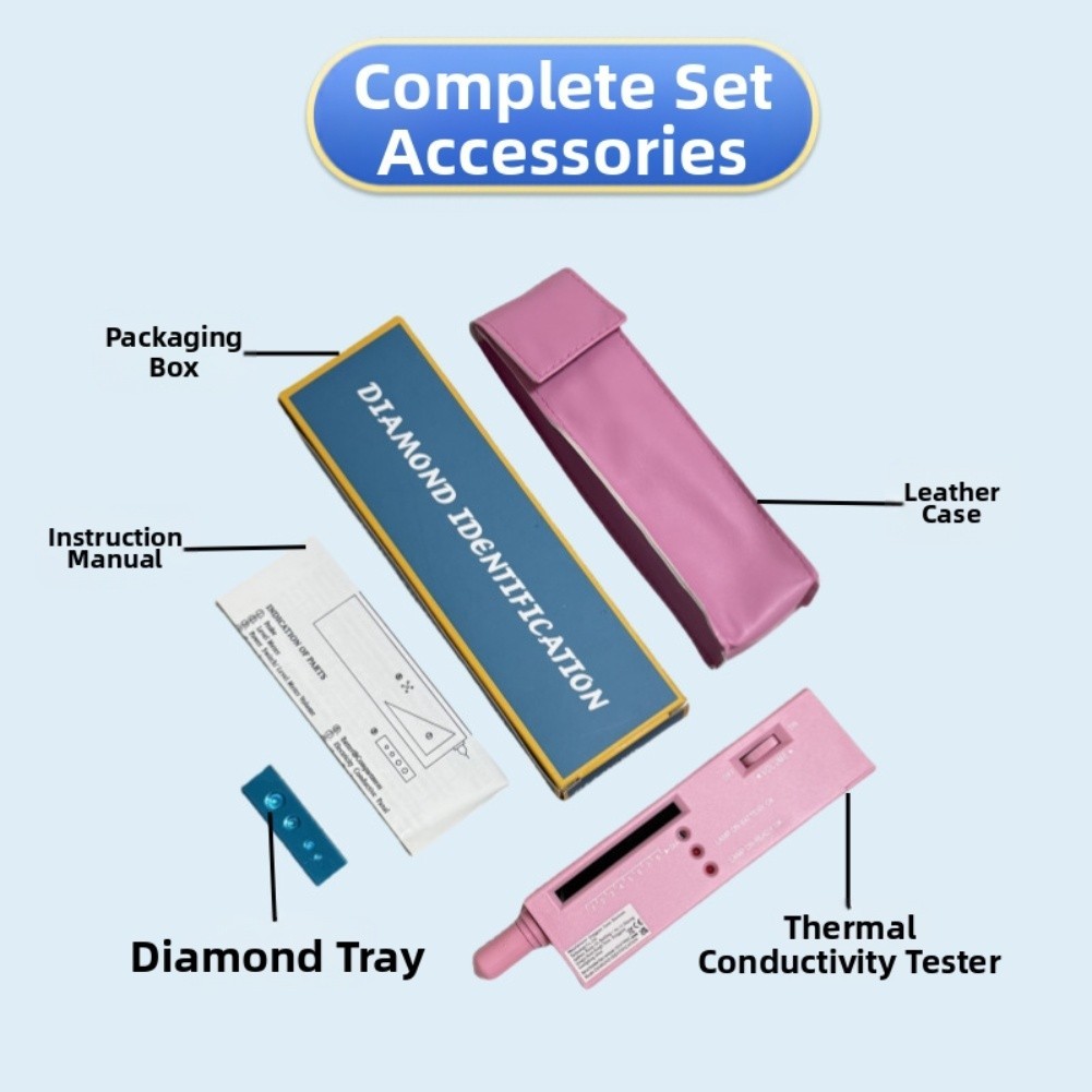 Handheld LED Auger Tester for Measuring Metal Hardness with Audio Indicator