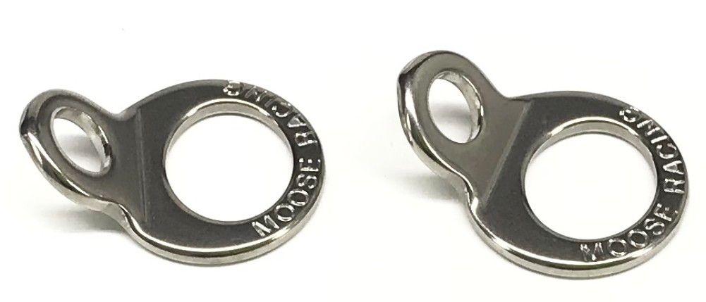 Moose Tie Down Strap Rings | Stainless Steel | Pair (3920-0341)