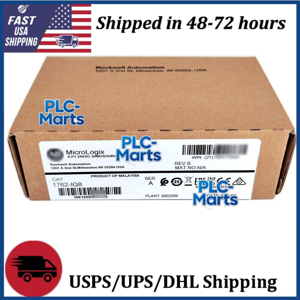 nEW INBOX Allen-Bradley 1762-IQ8 SER A MicroLogix 1200 Discrete Input Module