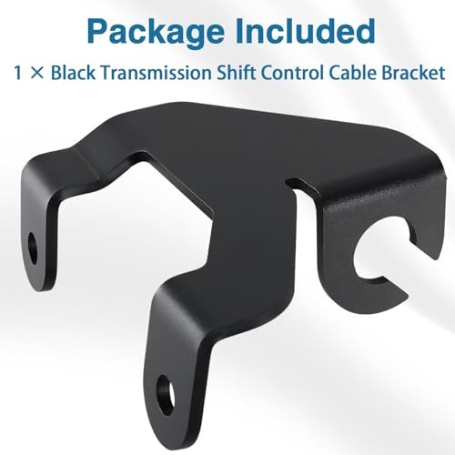 Transmission Shift Control Cable Bracket Compatible with Avalanche Black