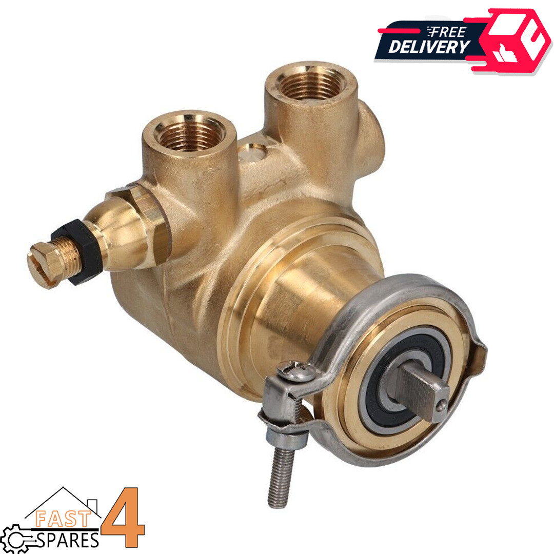 3/8" ROTOFLOW COFFEE MACHINE WATER PUMP HEAD ROTARY VANE 200 LPH PN PA204