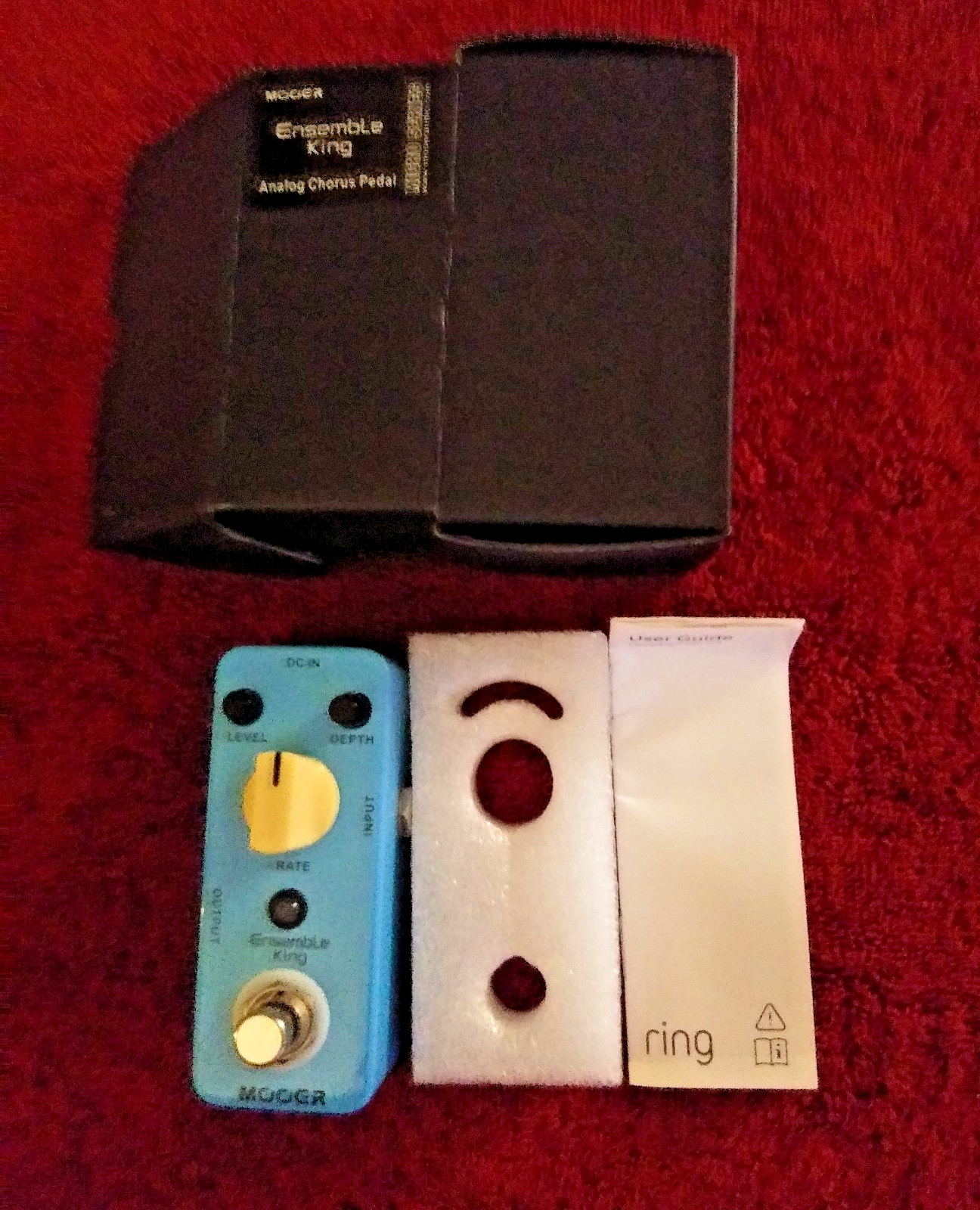 MOOER Ensemble King - Analog Chorus - Guitar Effects Pedal