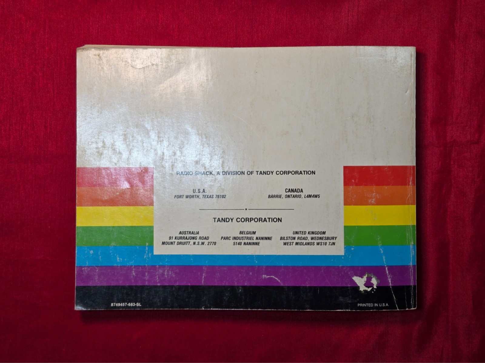 Radio Shack Getting Started with Color BASIC TRS-80 Color Computer 2 Manual 1981
