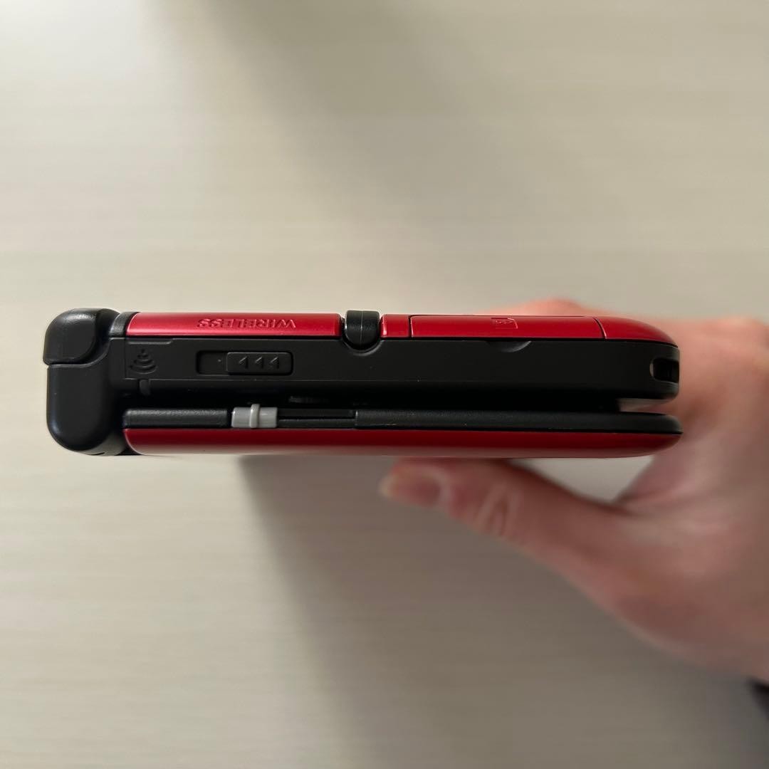 Nintendo 3DSLL Console only Red Black 75