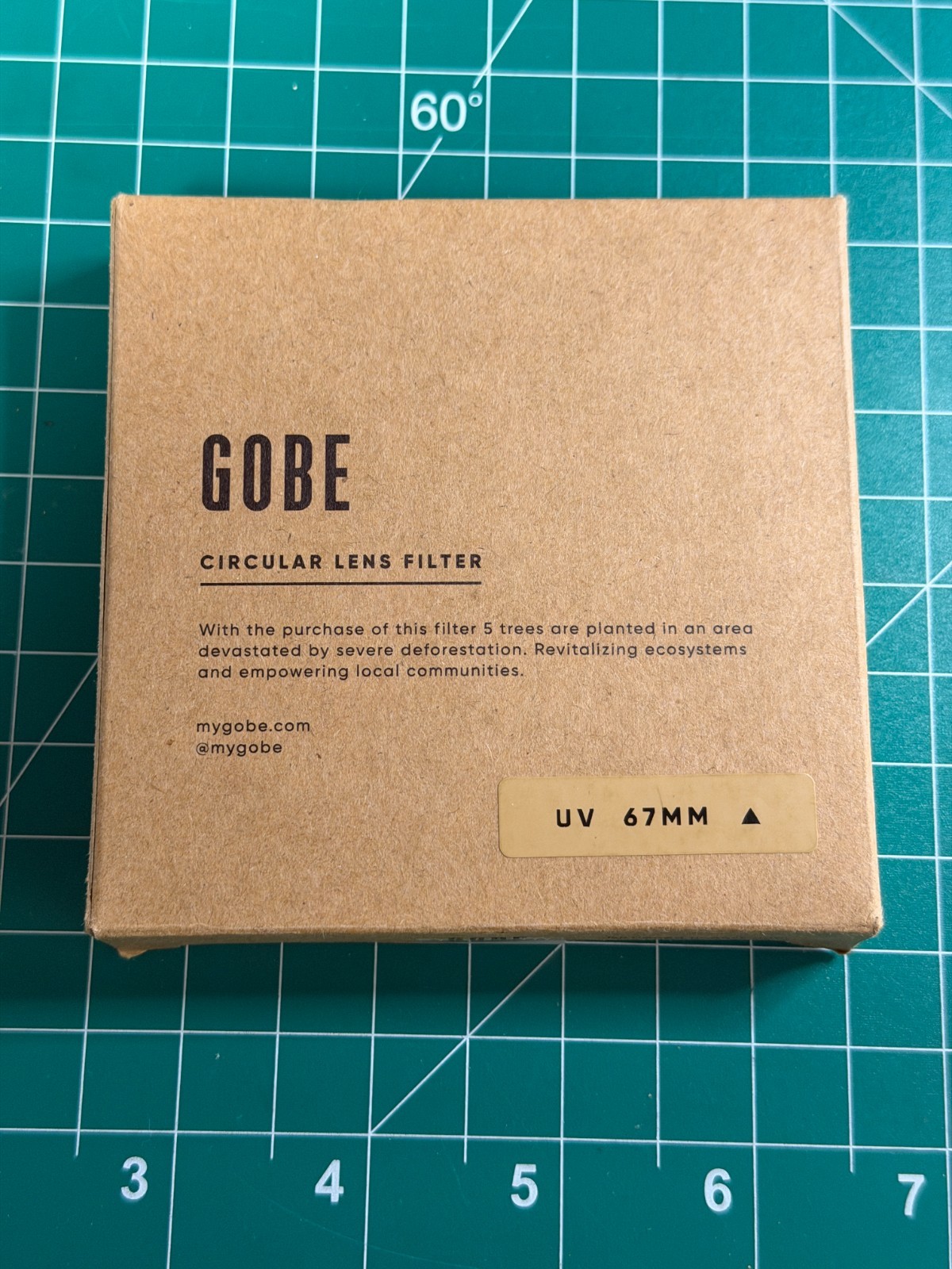 Gobe UV 67mm Circular Lens Filter (1 Peak)