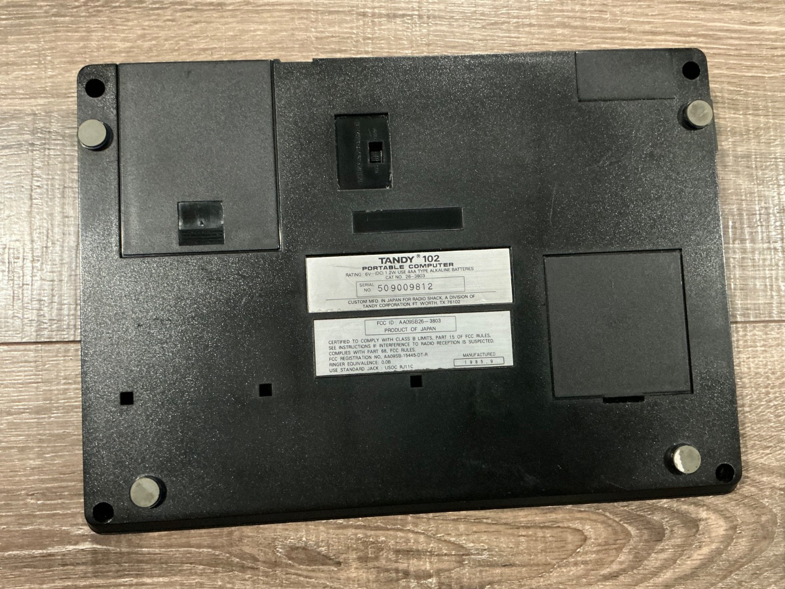 Tandy 102 Portable Computer Working **READ**