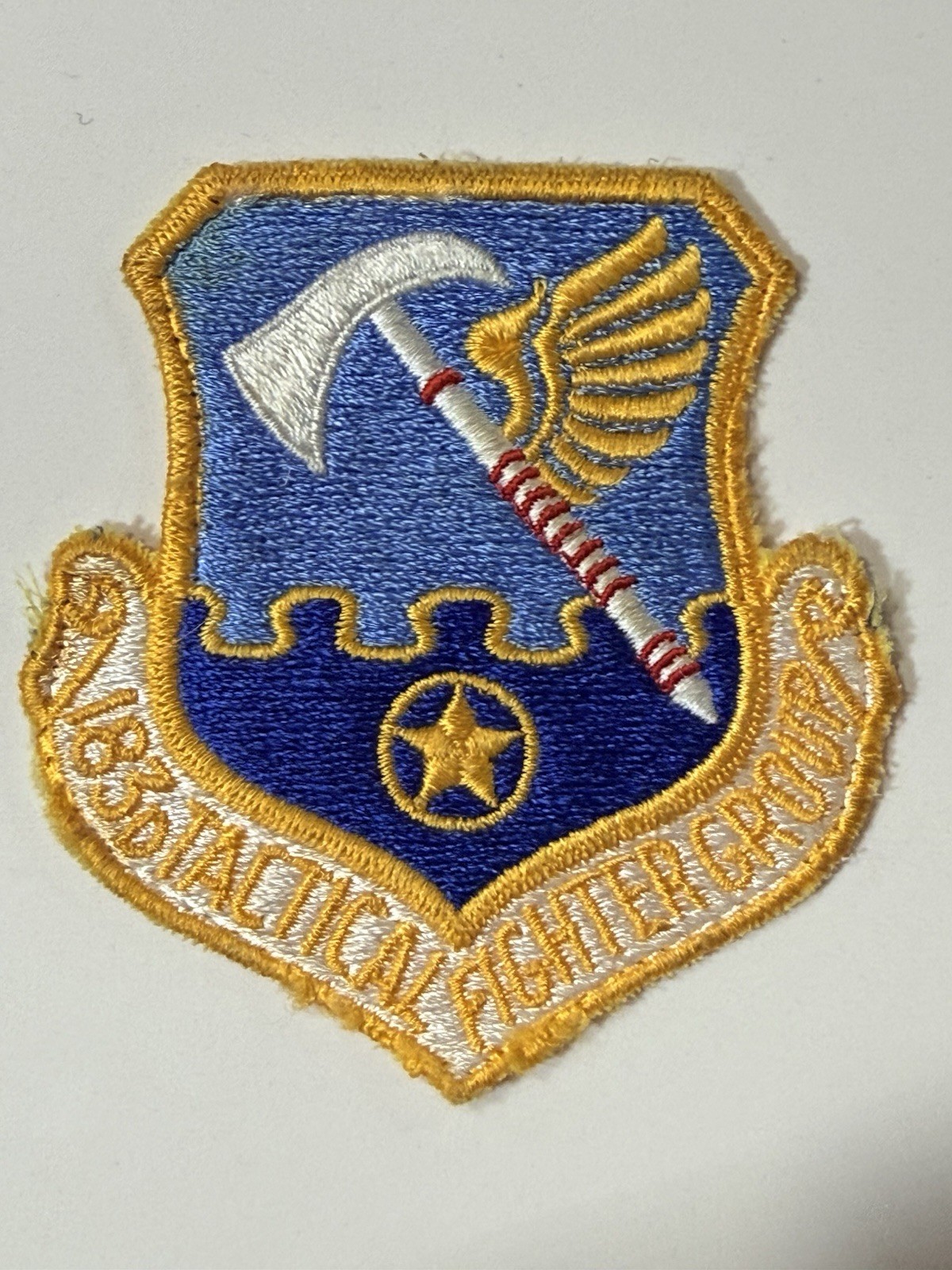 VTG USAF 183rd Tactical Fighter Group (TFG) - Illinois Air National Guard Patch