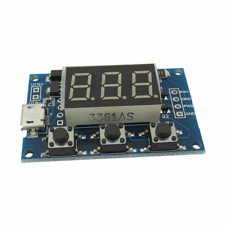 1PCS 2 Channel PWM Generator Adjustable Duty Cycle Pulse Frequency Module CA NEW