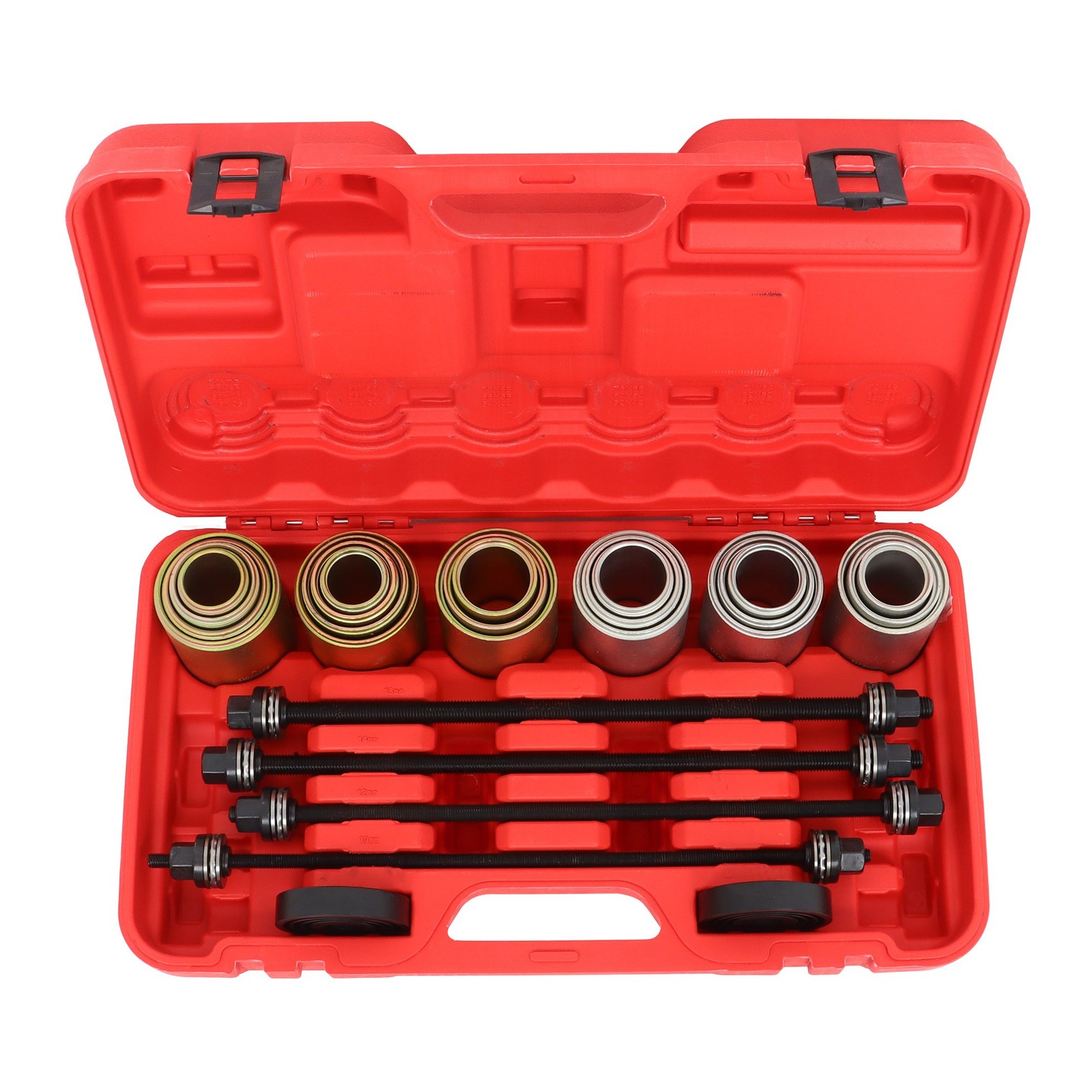 26PC Press Pull Sleeve Kit Bush Bearing Removal Insertion Tool Kit Universal New