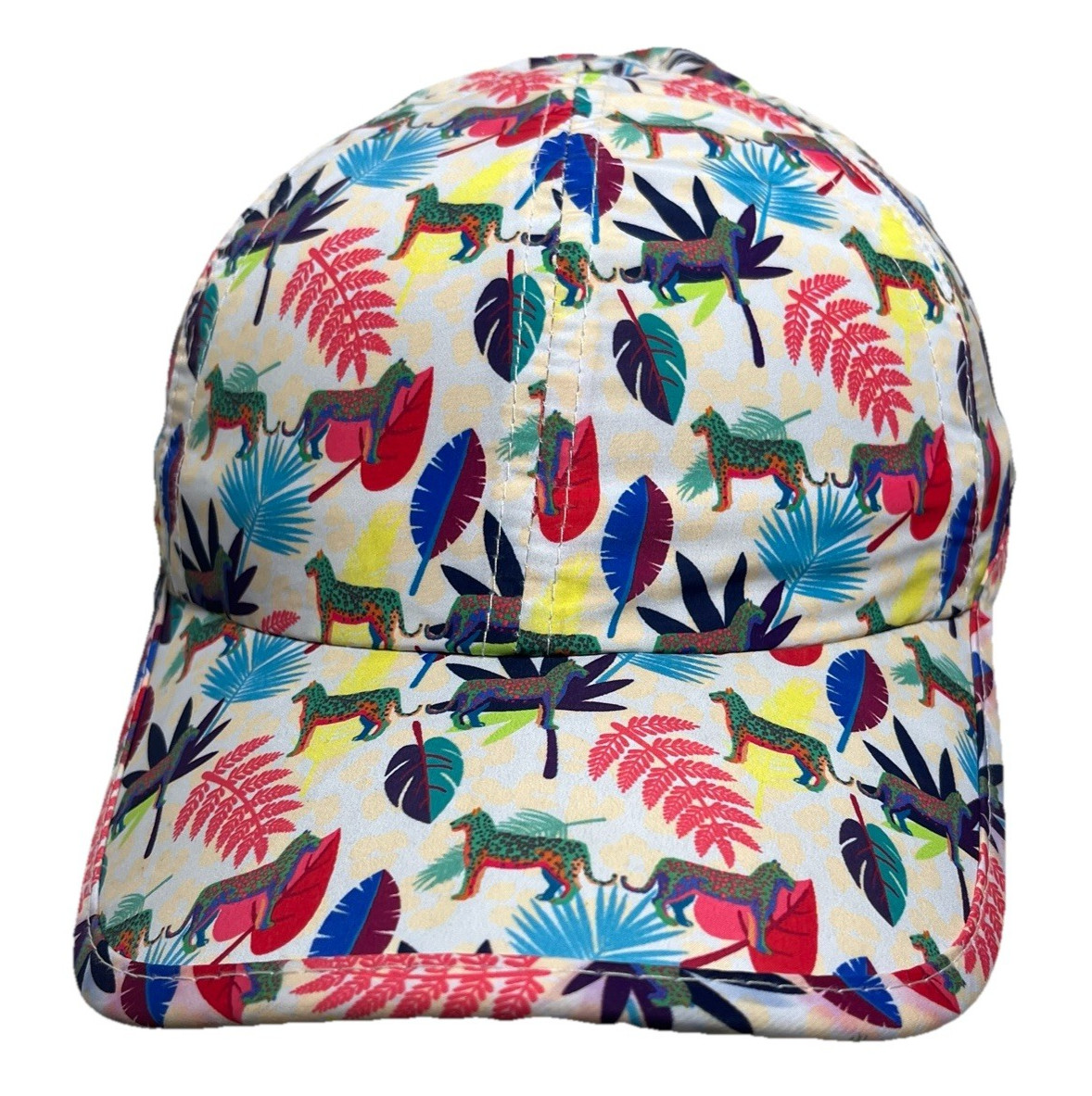 SPRINTS AOP Running Hat Tropical Jaguars One Size Fits Most Unisex Athletic Cap