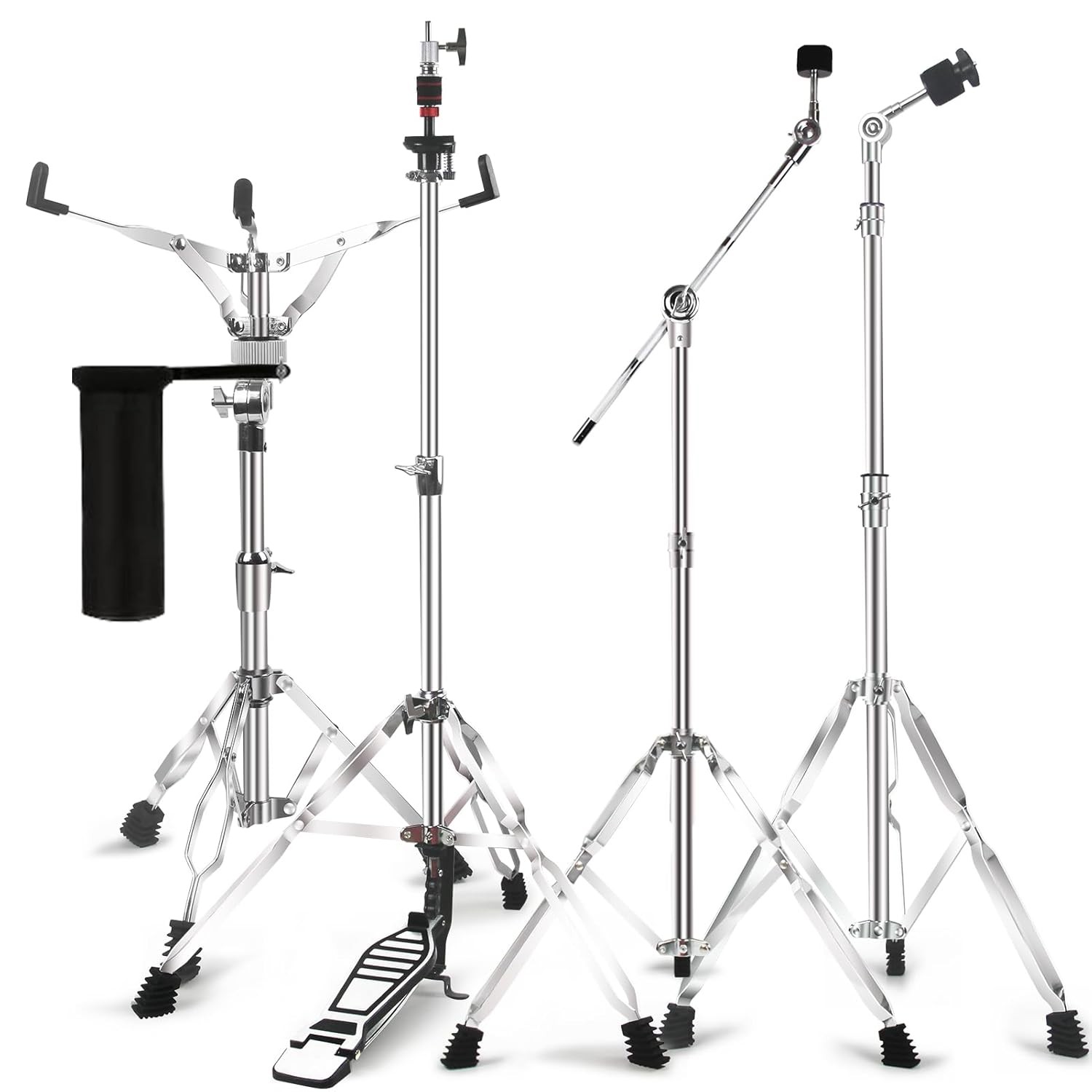 Drum Hardware Kit Drum Stands Cymbal Stand Boom Hi Hat Snare Drum Stand