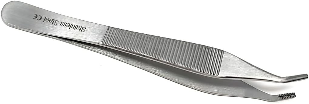Adson Forceps 1×2 Tissue Forceps, Adson Brown & Adson Dressing Forceps-CRV