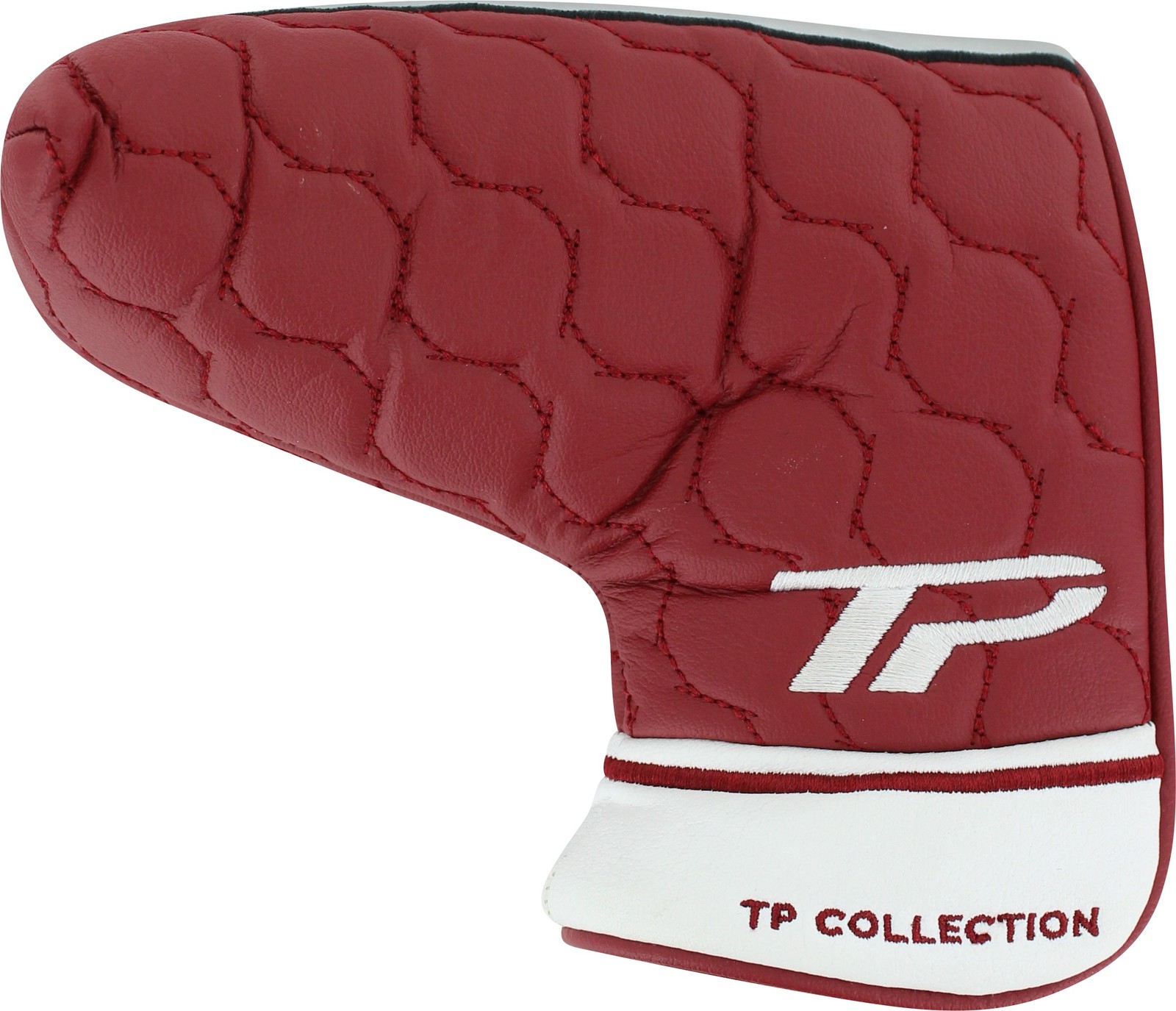 TaylorMade Golf TP Collection Blade Putter Maroon White Headcover