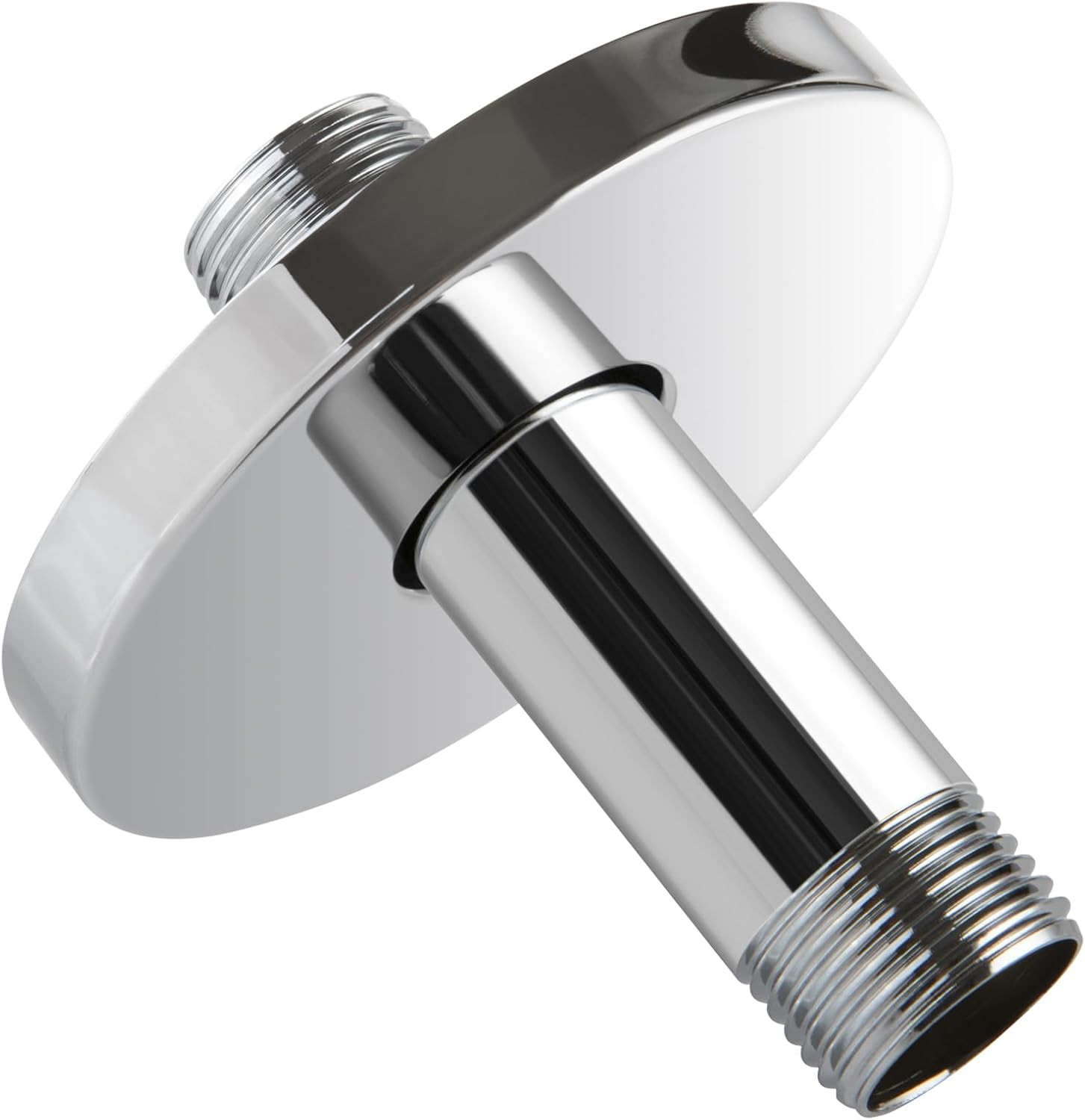 Straight Shower Arm with Flange, Ceiling Mount 3 Inches Rain Shower Head Arm Ext