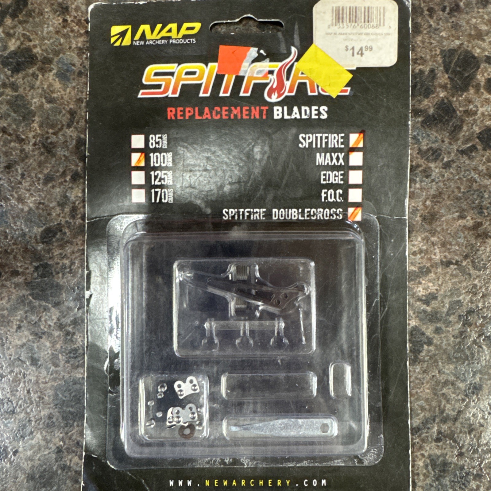 Spitfire SF 100 Doublecross Replacment Blades