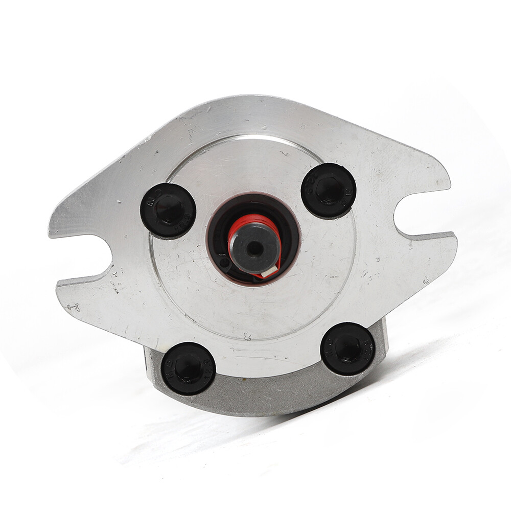 Hydraulic Gear Pump Flat Keyed Shaft SAE Flange Mounting Mini High Pressure