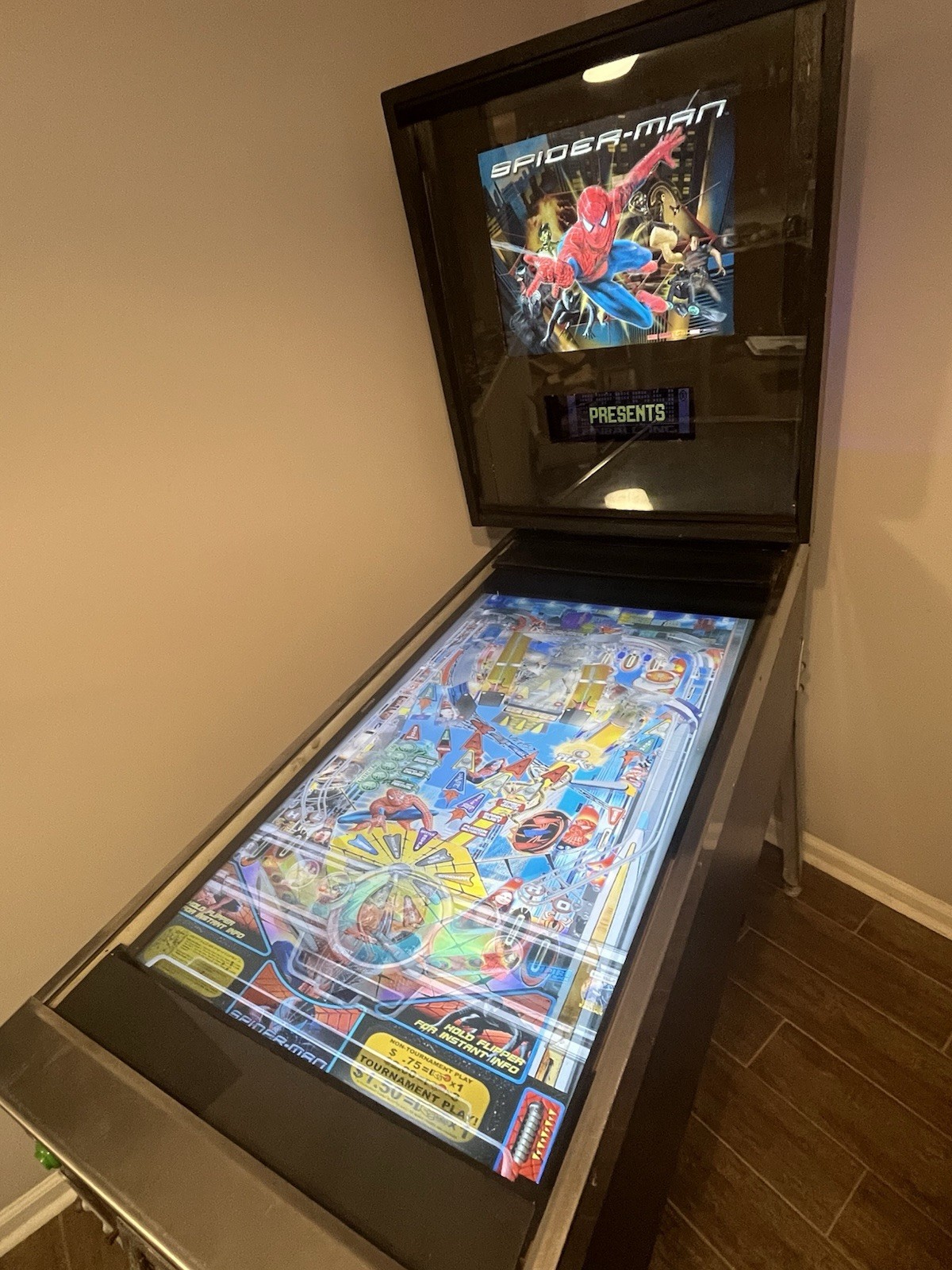 Custom Built Full Size Virtual Pinball Machine. 72 Tables Currently