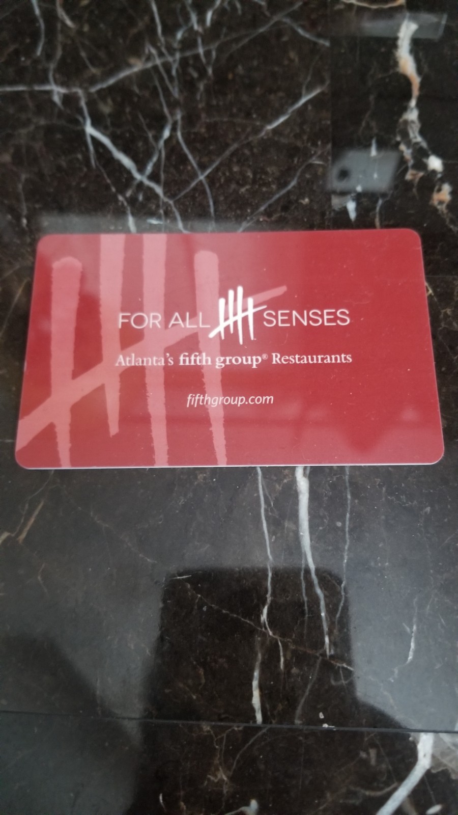 Atlanta Fifth Group gift card