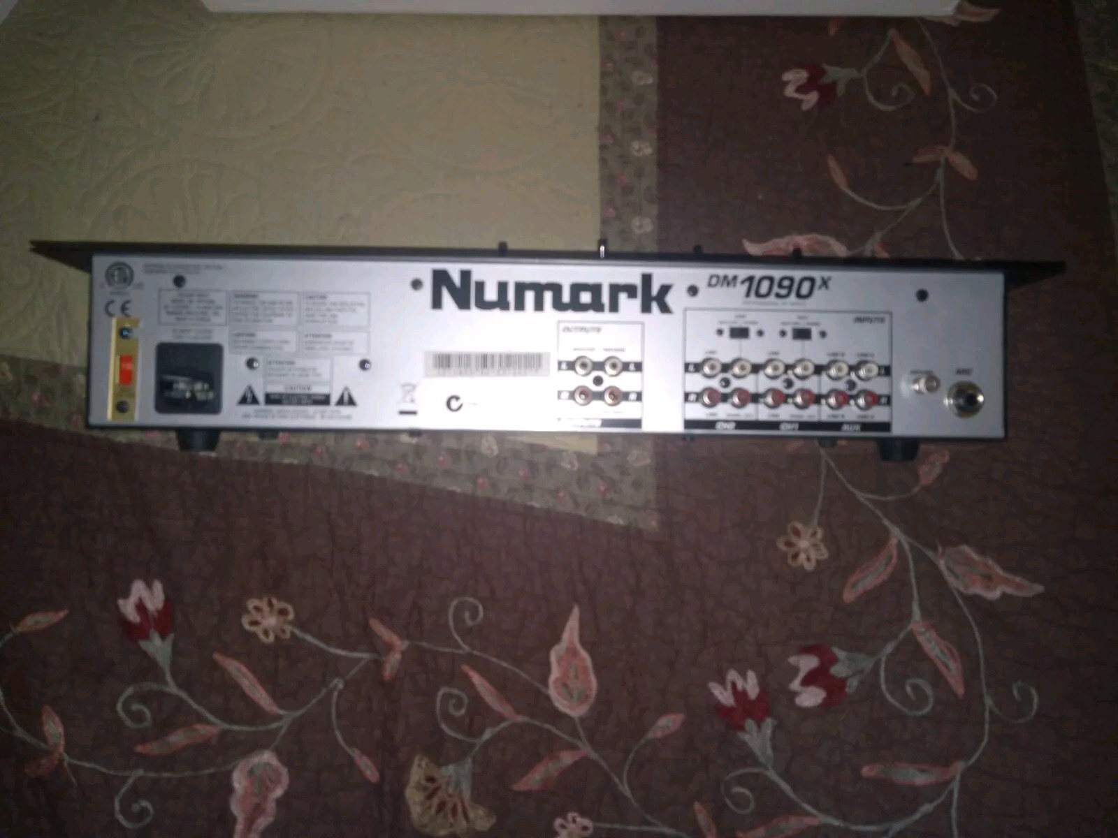 Numark DM1090X Preamp Professional 19” Mixer No Cord!