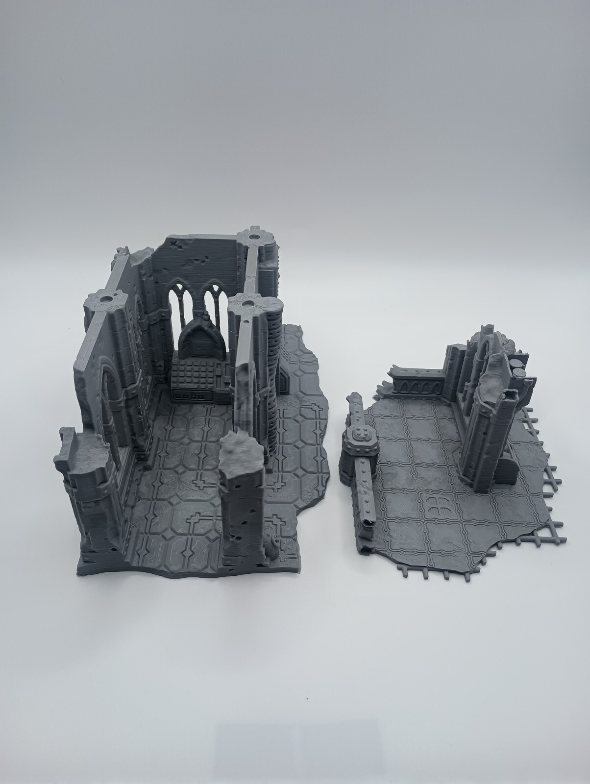 Gothic Sector 75 Modular Sci-Fi Ruins Building # 45 (32mm Scale) [PTO]