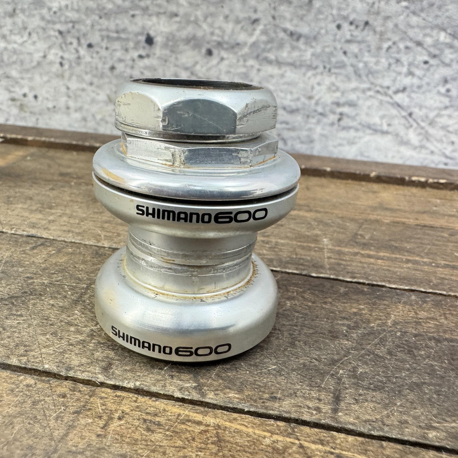 Vintage Shimano 600 HP-6500 1 Inch Threaded Headset 30.2 26.4 1980s Bike Sealed