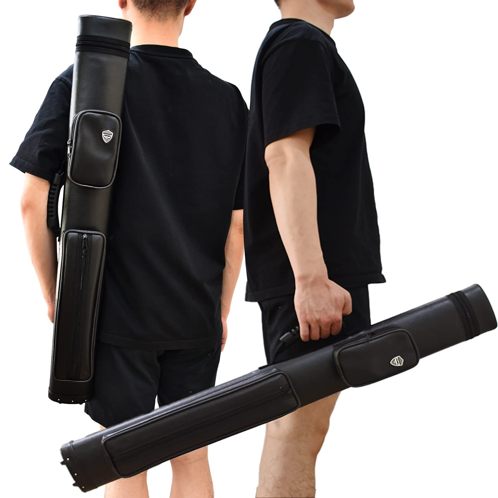 2x2 Hard cue case Square Pool Cue Billiard Stick Carrying Case