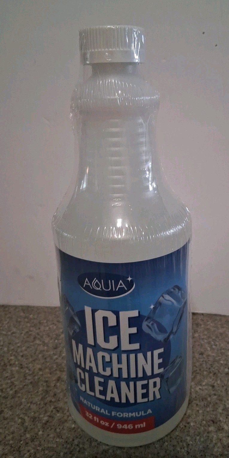 Aquia Ice Machine Cleaner And Descaler Natural Liquid Formula 32fl Oz