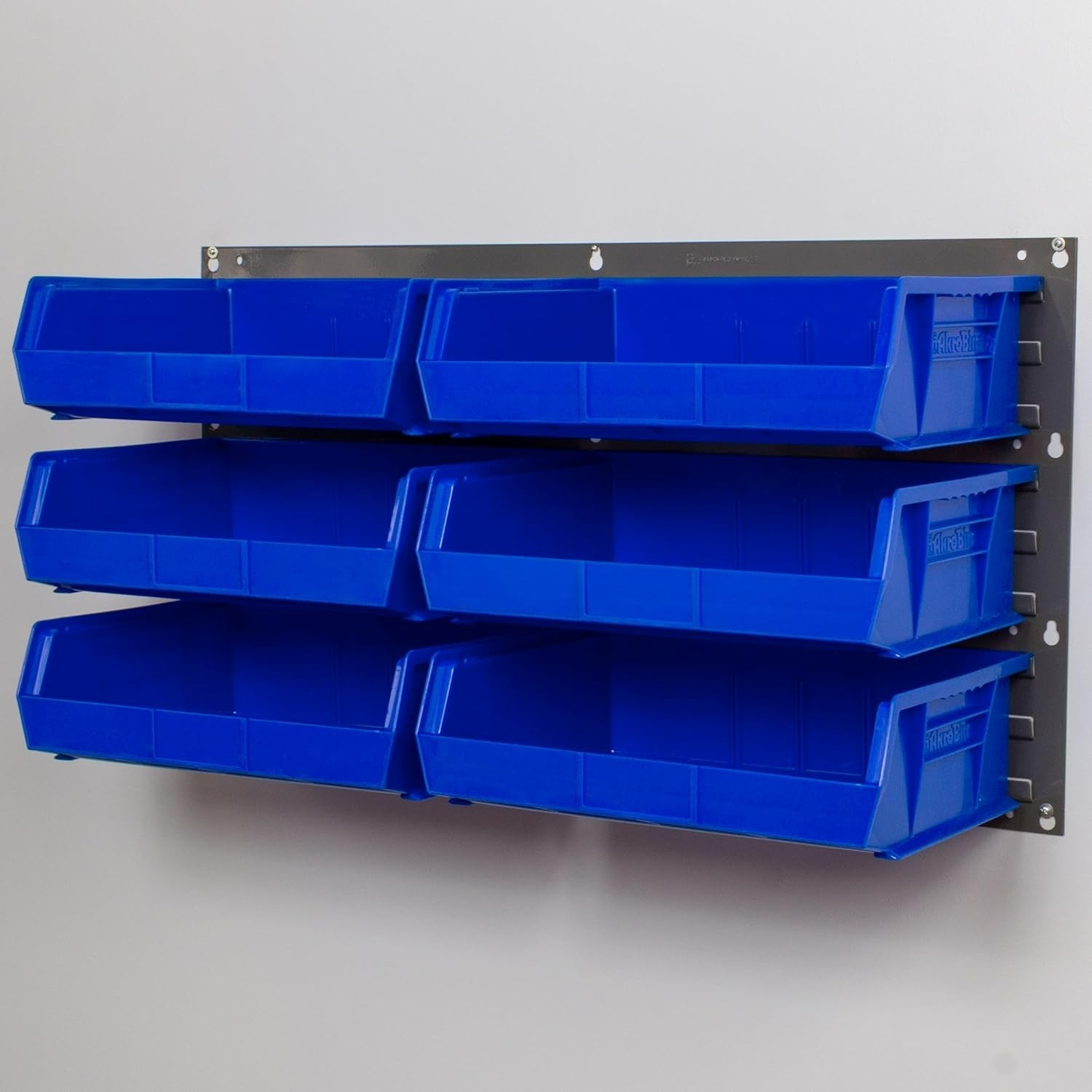 Heavy Duty Wall Mount Garage Storage Steel Louvered Panel | Wall Storage Bin