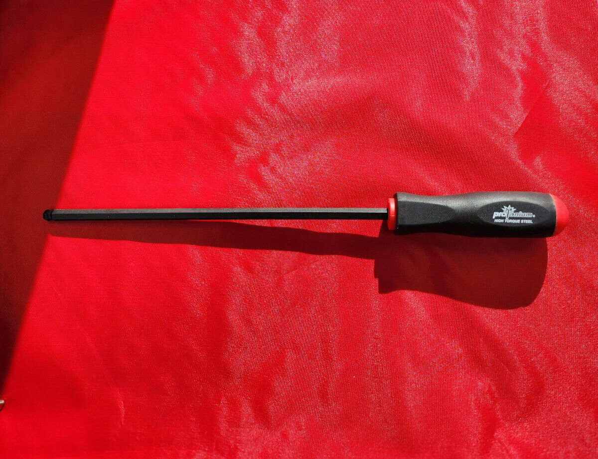 Bondhus 3760 Ball Driver 4mm Extra Long Allen Key Tool and Telescoping Magnet