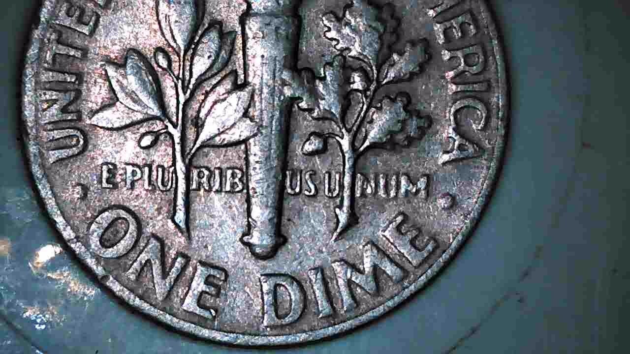 Rare 1965 dime no mint mark w/errors 