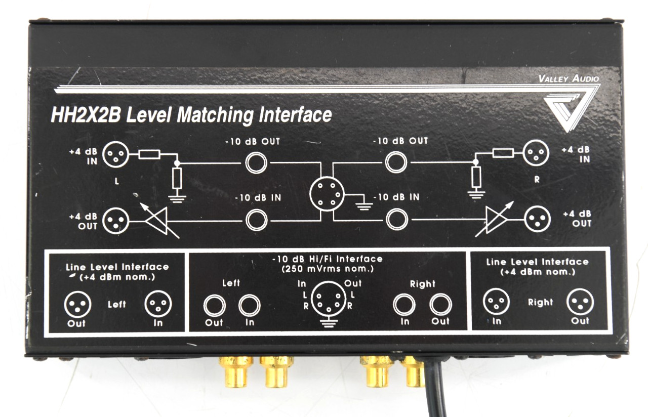 Valley Audio HH2X2B Level Matching Interface