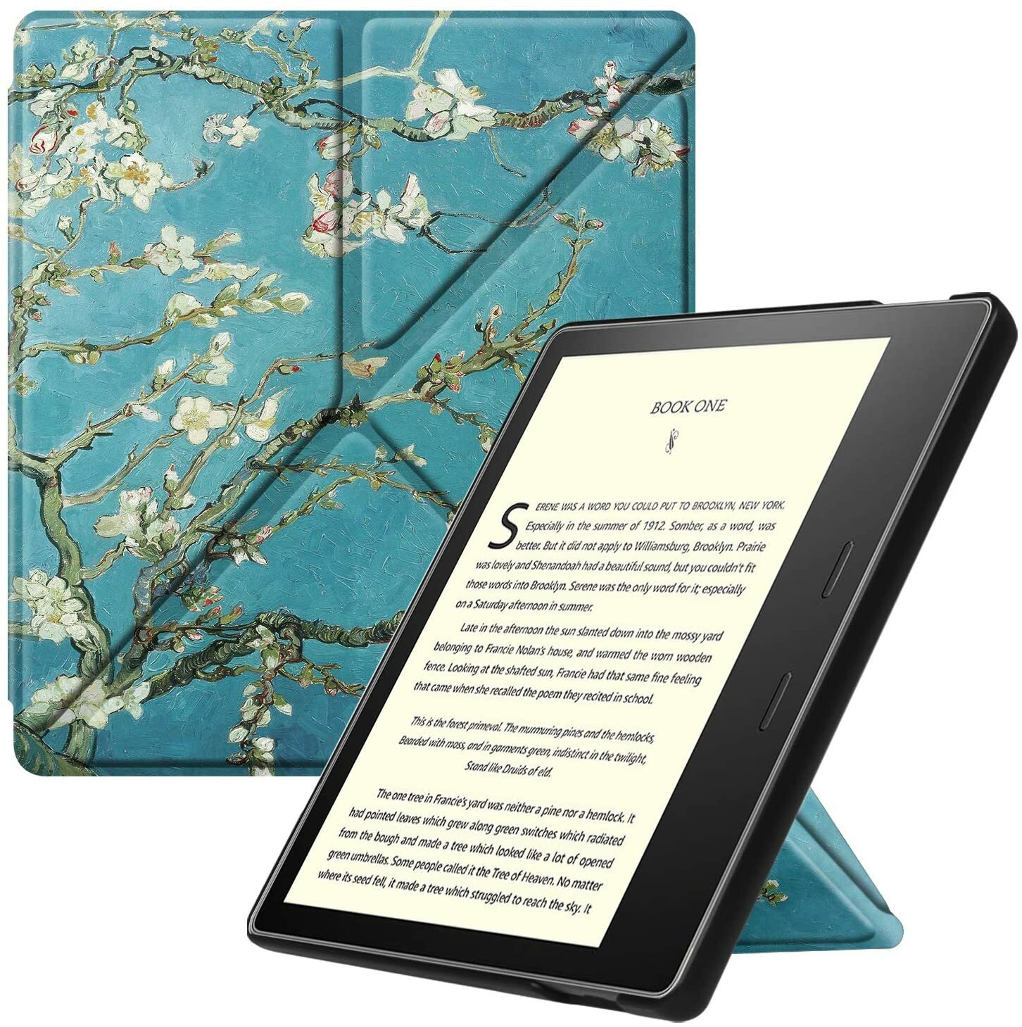 Origami Case for Amazon Kindle Oasis 10th Gen 2019/9th Gen 2017 Cover Wake Sleep